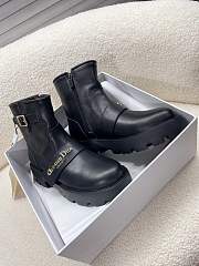 kitlife dior D-Quest Ankle Boot Black Calfskin - 1