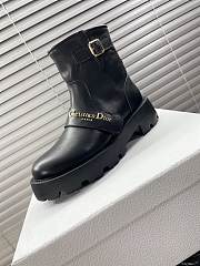 kitlife dior D-Quest Ankle Boot Black Calfskin - 5