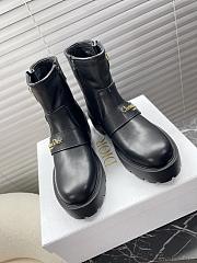 kitlife dior D-Quest Ankle Boot Black Calfskin - 2