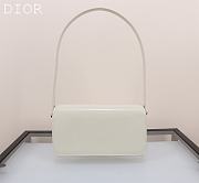 Kitlife Miss Dior Flap Bag white Patent Calfskin - 22 x 11 x 6cm - 5