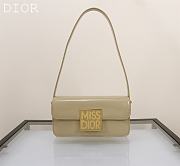 Kitlife Miss Dior Flap Bag Patent Calfskin - 22 x 11 x 6cm - 1
