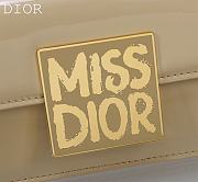 Kitlife Miss Dior Flap Bag Patent Calfskin - 22 x 11 x 6cm - 6