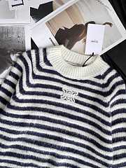 kitlife Celine sweater blue/white - 2