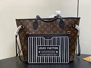 Kitlife Louis Vuitton New Reversible Neverfull black bag - 28 x 14 x 31 cm - 1