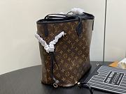 Kitlife Louis Vuitton New Reversible Neverfull black bag - 28 x 14 x 31 cm - 5