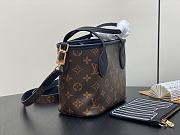 Kitlife Louis Vuitton Neverfull Bandoulière Inside Out BB black bag - 14 x 9 x 24 cm - 6