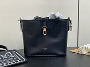 Kitlife Louis Vuitton Neverfull Bandoulière Inside Out BB black bag - 14 x 9 x 24 cm - 2