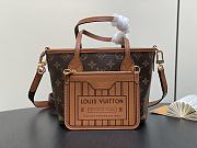 Kitlife Louis Vuitton Neverfull Bandoulière Inside Out BB brown bag - 14 x 9 x 24 cm - 1