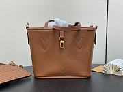 Kitlife Louis Vuitton Neverfull Bandoulière Inside Out BB brown bag - 14 x 9 x 24 cm - 5
