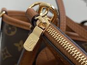 Kitlife Louis Vuitton Neverfull Bandoulière Inside Out BB brown bag - 14 x 9 x 24 cm - 4
