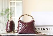 Kitlife chanel cluth red bag - 14x18.5x7cm - 1