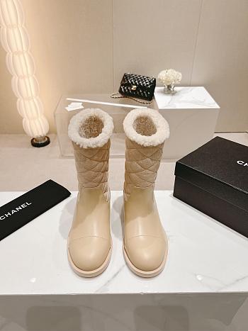 kitlife chanle boots beige