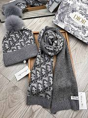 kitlife Dior one set 2 items Scart/hat - 01 - 1