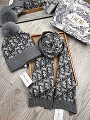 kitlife Dior one set 2 items Scart/hat - 01 - 6