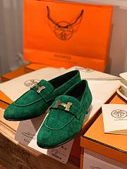 kitlife hermes Loafer green  - 1