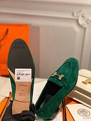 kitlife hermes Loafer green  - 3