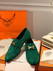 kitlife hermes Loafer green  - 2