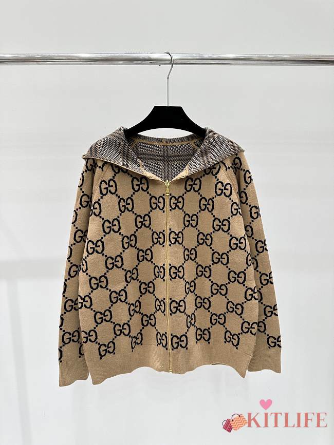 Kitlife Gucci brown jacket - 1