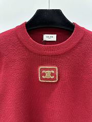 Kitlife Celine red sweater - 3