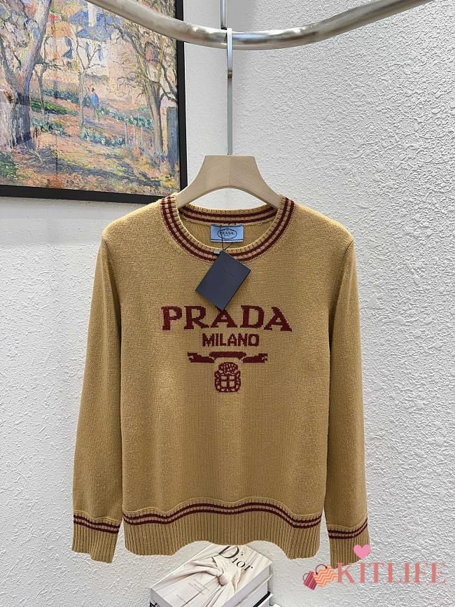 Kitlife Prada brown sweater - 1