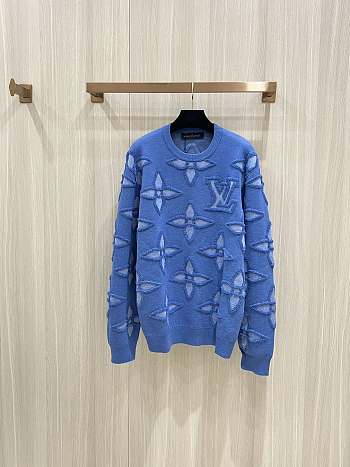 Kitlife LV blue sweater