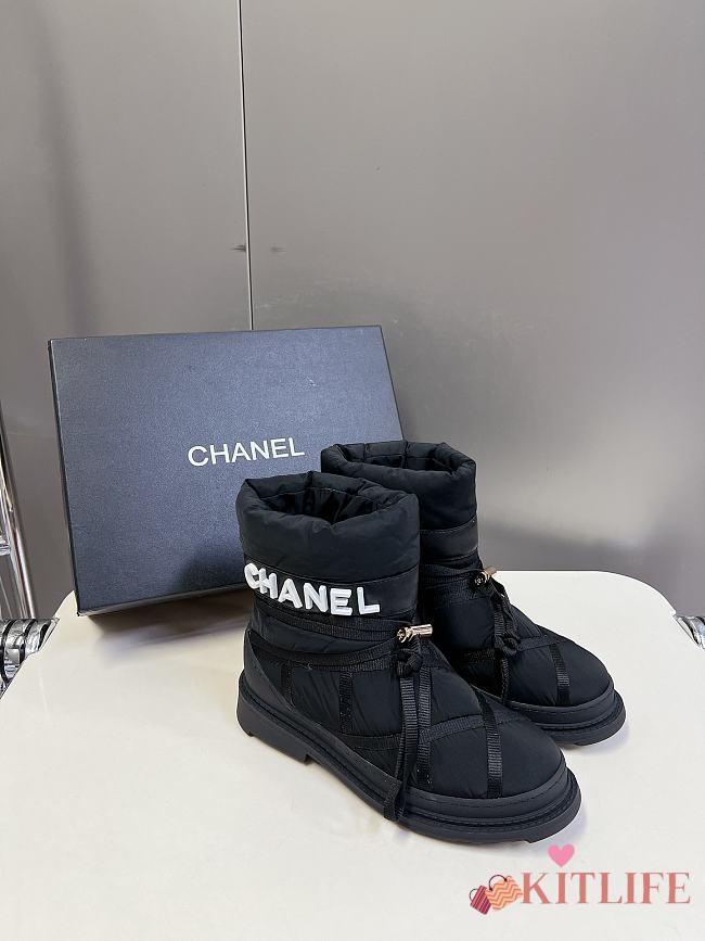 Kitlife Chanel boots black 01 - 1