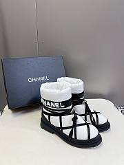 Kitlife Chanel boots white 01 - 1