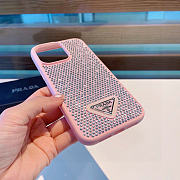 Kitlife Prada phone Case pink bling bling - 6