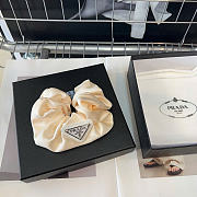 kitlife Prada scrunchies white logo - 4