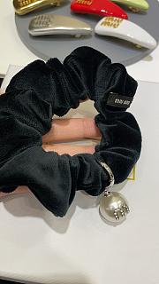 kitlife MiuMiu scrunchies black - 1
