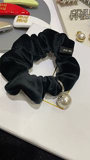 kitlife MiuMiu scrunchies black - 2