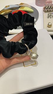 kitlife MiuMiu scrunchies black - 3