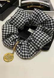 kitlife MiuMiu scrunchies black caro - 3