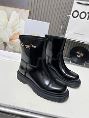 Kitlife Diorebel Boot Black Brushed Calfskin  - 1