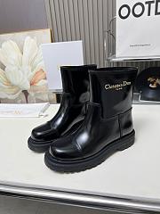 Kitlife Diorebel Boot Black Brushed Calfskin  - 6