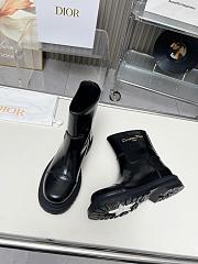 Kitlife Diorebel Boot Black Brushed Calfskin  - 2