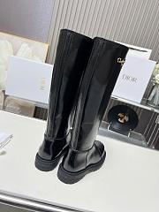 Kitlife Diorebel Boot Black Brushed Calfskin - The upper is 44 cm  - 4