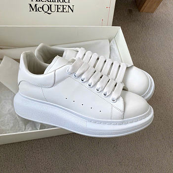 Alexander McQueen Oversized Low-Top Sneakers white