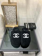 kitlife Chanel slippers black  - 6