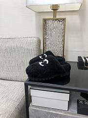 kitlife Chanel slippers black  - 4