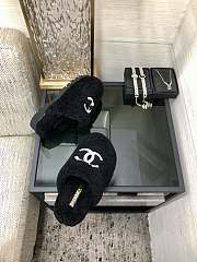 kitlife Chanel slippers black  - 3