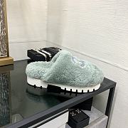 kitlife Chanel slippers green - 5