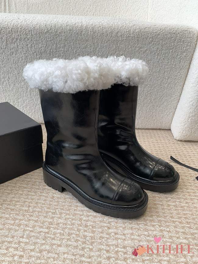 Kitlife Chanel boots black 02 - 1