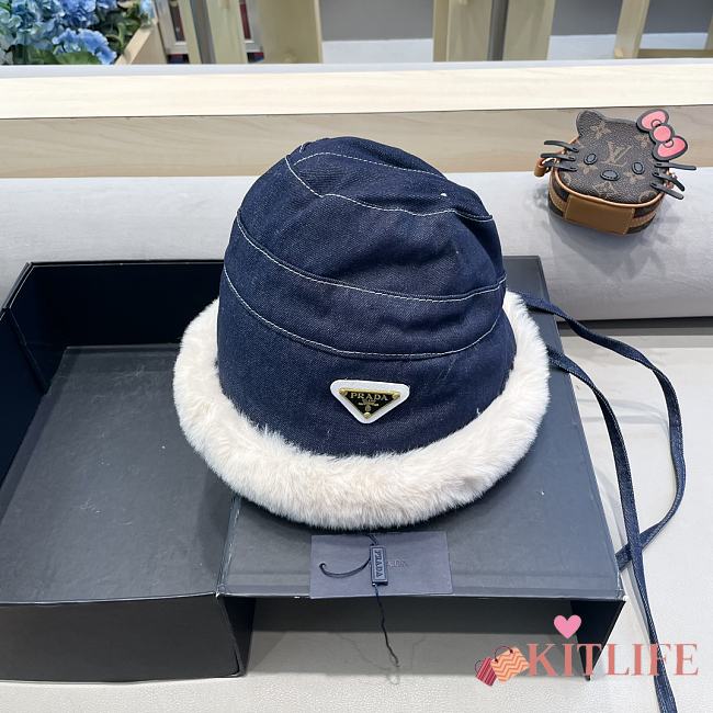 Kitlife Prada denim hat - 1