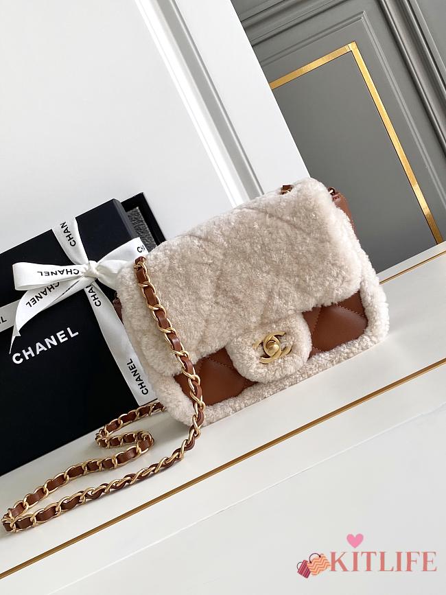 Kitlife Chanel flap bag new ss - 12x18x6 cm - 1