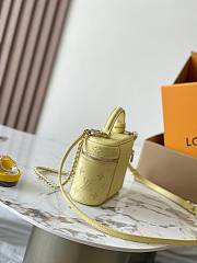 Kitlife louis vuitton Vanity Pouch yellow bag - 11.5 x 6.5 x 19 cm  - 6