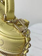 Kitlife louis vuitton Vanity Pouch yellow bag - 11.5 x 6.5 x 19 cm  - 5