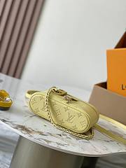 Kitlife louis vuitton Vanity Pouch yellow bag - 11.5 x 6.5 x 19 cm  - 3