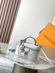 Kitlife louis vuitton Vanity Pouch blue bag - 11.5 x 6.5 x 19 cm - 1