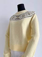 kitlife chanel sweater yellow - 2